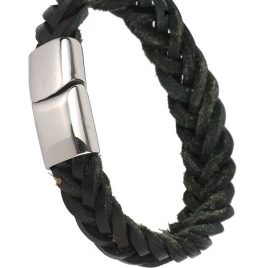 besonders prachtvoll gestaltete Lederarmbänder zusammengesetzt aus zahlreichen verschiedensten wunderschönen Schmuckkomponenten